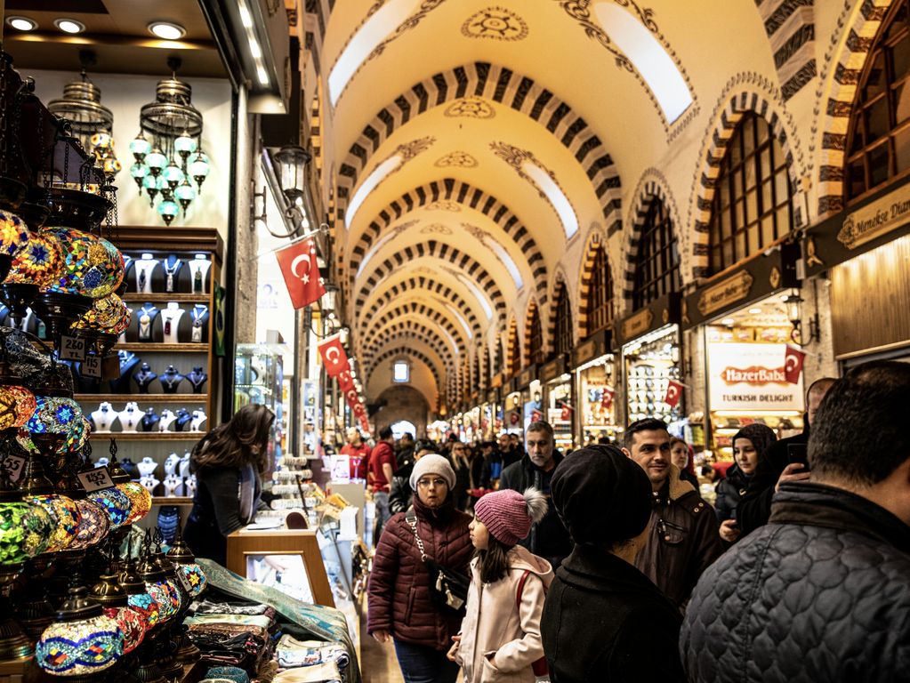 Istanbul bazaars bezoeken 4